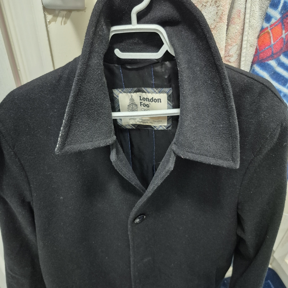 London Fog Men's Black Coat